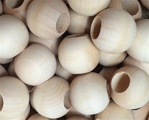 Hot sell 25 Wooden Beads 20MM Round Wood Beads made in China