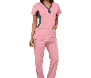 Hot Sell Design Comfortable Factory Made Nursing Scrub Sale Hospital Scrubs Custom Jaanu Uniform Scrub Nurse Hospital Uniform