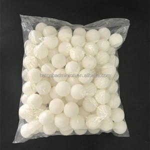 Hot sell factory wholesale price white training pingpong balls