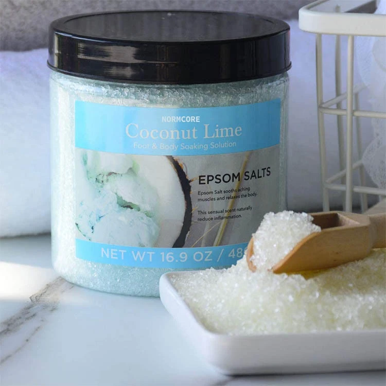 Hot Sell Organic Natural OEM Factory Good Quality Salt Herbal Soak Crystals Fragrances Bath Salts