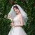 Import Hot Sell Pearl Tulle Wedding Veils White Ivory Bridal Veil For Bride For Mariage Wedding Accessories from China