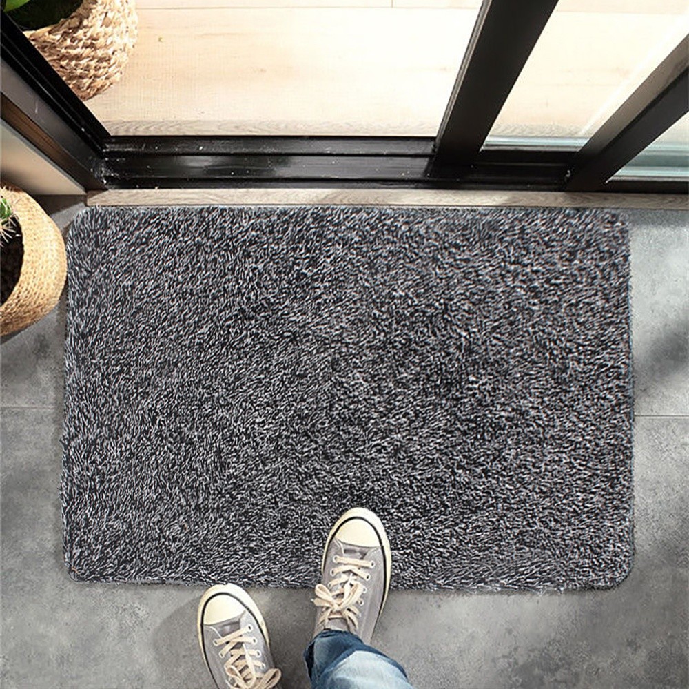 Hot selling 2018 amazon indoor dirt trap polyester floor absorbent doormat