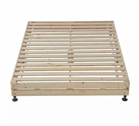 Hot-selling custom hotel assembly wooden king-size bed slat bed frame