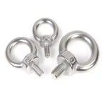 Hot Selling DIN580 Stainless Steel Eye Bolt SS304/316 for Lifting Rigging and Shade Sail Applications