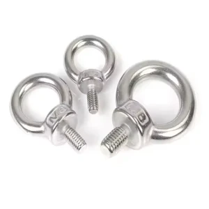 Hot Selling DIN580 Stainless Steel Eye Bolt SS304/316 for Lifting Rigging and Shade Sail Applications