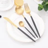 Hot Selling Gold Flatware Set Stainless Steel Tableware Cutlery For Weeding Party Gift