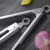 Import Hot Selling Kitchen  Silicone Food Tong 12 Inch Stainless Steel Serving BBQ Tongs from China