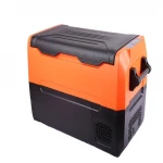 Hot-selling new energy electric mini car fridges wholesale car cooler DC/AC mini refrigerator compressor