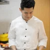 Hotel Restaurant Chef Uniform Long Sleeve Uniform OEM Chef Uniform