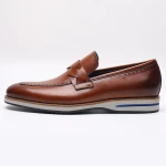Hotseller Soft Moccasins High Quality Spring Autumn Slip-on Leather Shoes Men Flats Lightweight driving shoes
