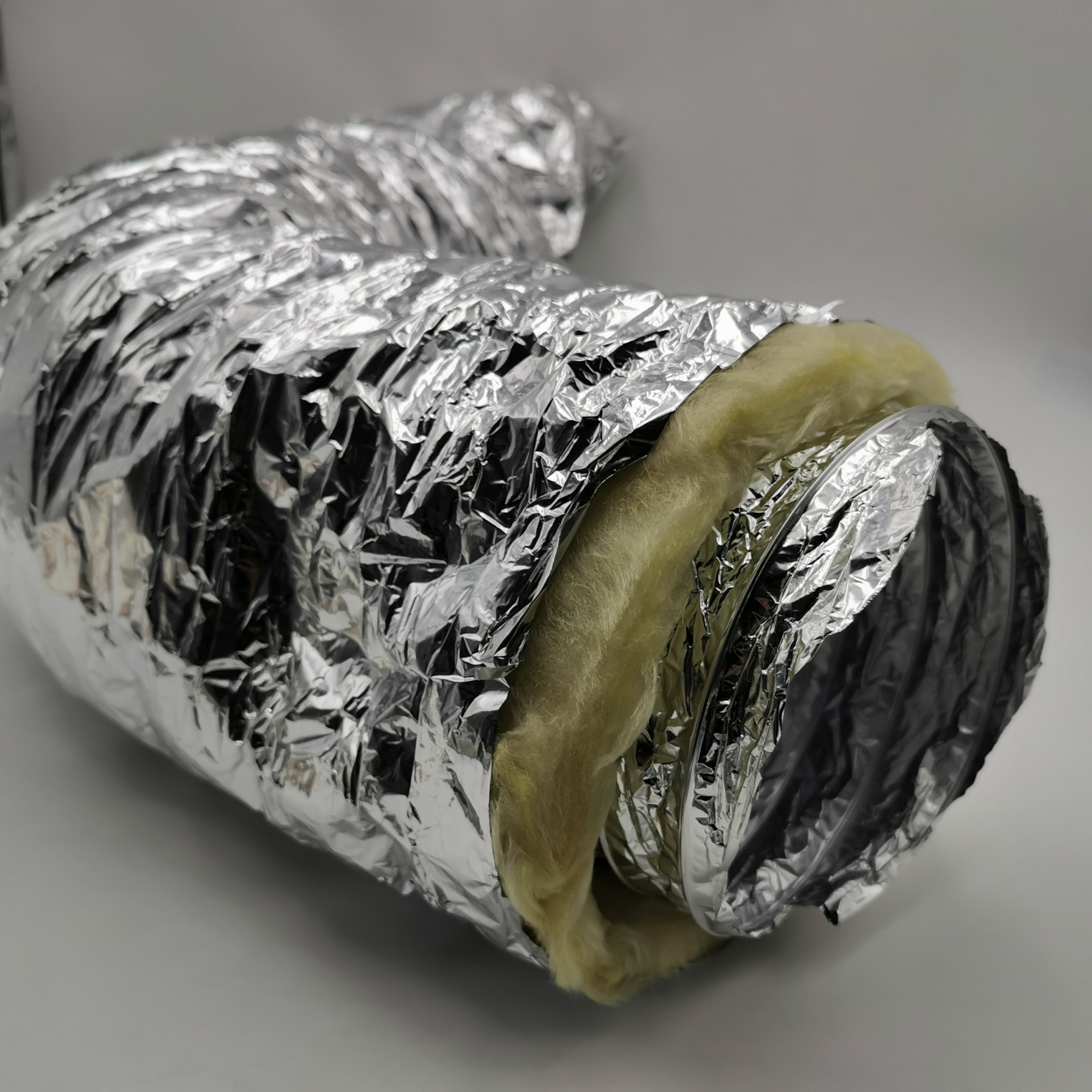 Buy Hvac System Air Conditioning Aluminum Foil Fiberglass Insulated ...