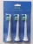 Import HX9023 3pcs Pack Sonic Toothbrush Heads with US Dupont Tynex Nylon Bristle from China