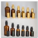 In stock 5ML10ML 15ML 20ML 30ML 50ML 100ML Dispenser Essential Oil Bottle Cosmetic Glass Bottle Tea Color Essential Oil Bottle