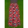 Indian Cotton Fabric Traditional Hand Block Print Tribal Womens Long Wrap Maxi Skirt  Floral Printed Skirts