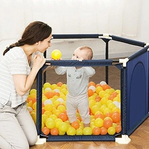 Indoor Outdoor 6 Surface Baby playpens Children Place Fence Kids Activity Gear Safety Protection Toddler Fence