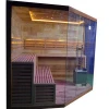 indoor wood steam sauna room with cheapest price