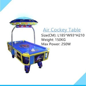 Indoors Electric Amusement Air Hockey Table Coin Operated Game Machine 2018 Hot