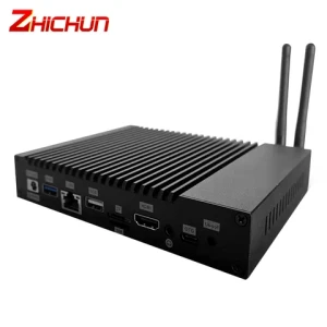 Industrial Mini Pc box Quad Core K400-RK3399 Hackintosh Two Ethernet Minipc Desktop Computer