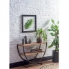 Industrial style wood metal Dresser optional mirror for hotel Corridor entrerance dining living room decor object (ider AGORA)