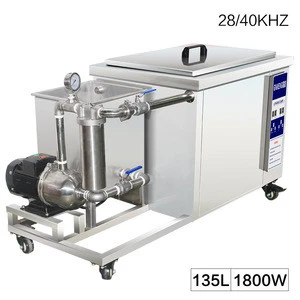 Industrial Ultrasonic Bath Cleaner with filter system heater