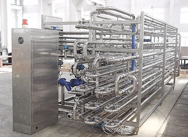 Industry Small Scale UHT Milk Pasteurization  Plate Tubular Milk Yogurt Beverage Processing Dairy/Milk/Yoghurt sterilization