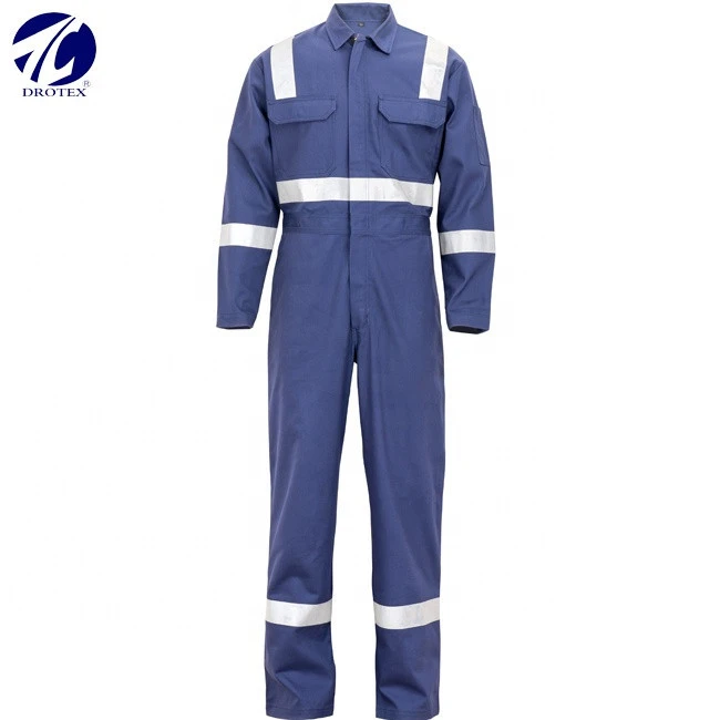Inherent Fire Resistant Safety Clothing 150GSM Aramid IIIA  Coverall