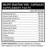 INLIFE Diastan Herbal Diabetes Care Ayurvedic Medicine - 60 Vegetarian Capsules