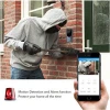 iPhone and Android App Remote Control Smart Home Security Alarm System Wifi Video Doorbell for Villa