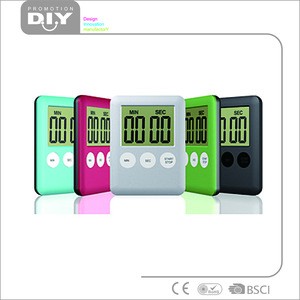 Ipod-style slim lap electrical countdown refrigerator digital kitchen timer for promotion gift