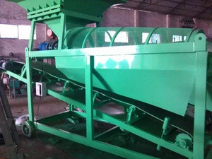 ISO Soil Vibrating Sieve Machine Matched with Hydroseeder