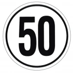 Italian Design Speed Limit Sign Road Signs Traffic Signs Board