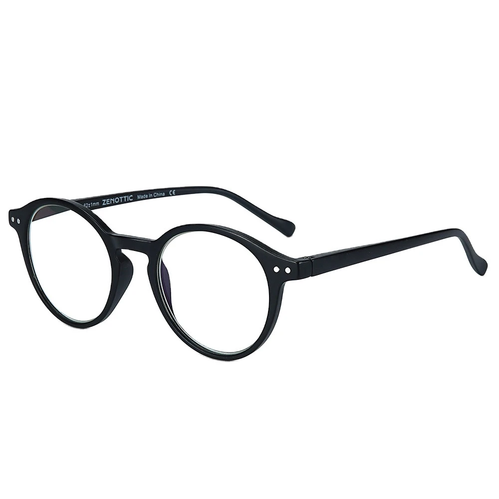 Italian optical eyewear plastic retro eyeglass frame  anti blue light blocking glasses river reading glasses for men