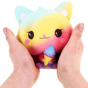 Jumbo Galaxy Cat animal toys Squishy, 15+ Second Rise Time, Super Soft, Scented Stress Relief Kawaii Toys Exclusive Designs