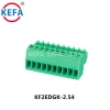 KEFA KF2EDGK-2.54 Terminal Block PA66plastic 2.54mm Pcb Pluggable Blocks Pcb Plug In Blocks