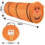 Kids folding tent outdoor fabric soft toy play tents crawl tunnel