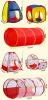 Kids Play Foldable Tent Crawl Tunnel And Ball Pool Pit Set Durable Pop Up Playhouse for Children Girl Boy Pets Indoor Outdoor