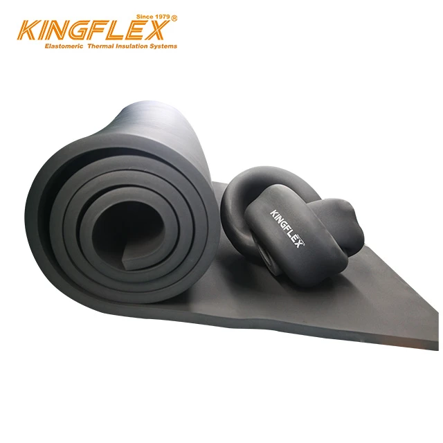 Kingflex rubber sponge thermal insulation building materials/insulation sheet rolls and tubes/heat resistant insulation