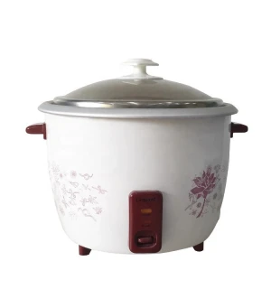 Kitchen Appliance 2.8L Plastic Housing Rice Cooker Deluxe  electric Drum Rice Cooker with Non-stick Aluminum Alloy Inner Pot