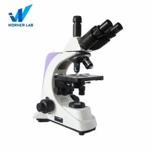 Laboratory Biological Fluorescent Trinocular Head Microscope