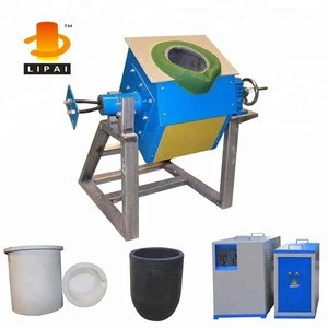 Laboratory Induction Melting Machinery for Melting Copper Gold Silver Aluminium