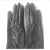 Import Lady Black lace Pu fabric wool ball etiquette Gloves Black etiquette dancing gloves cremony gloves from China