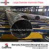 Large Diameter Extruded Aluminium Pipe for GIS Tank or Bus Duct Seamed Aluminum Tube OD upto 626mm