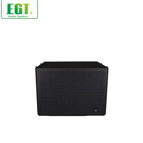 Large powerful full range 400W maple plywood enclosure passive line array subwoofer speaker