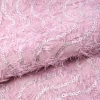 Latest design custom garment polyester fancy embroidered lace fabric