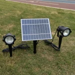 Lawn Patio Yard Garden Walkway Landscape / Pathway Lights ABS  Outdoor LED Solar Garden Lightling