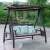 Import Leisure double outdoor garden swing chair patio two-seater swing chair wholesale custom from China