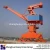 Import Low price floating dock sea port heavy lifting portal crane from China