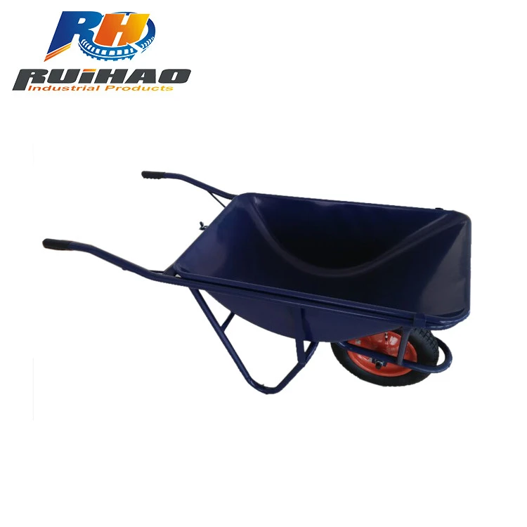 low prices 120kg load-bearing wheelbarrow with 13&quot;x3.00-8 air wheel to philippines