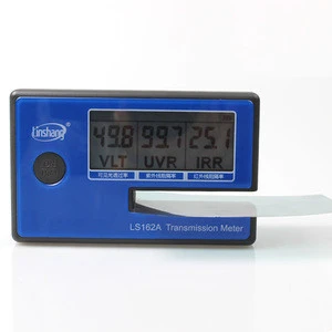 LS162A Transmission Meter is special for film, window tint, filmed glass and side IR Peak wavelength 1400nm