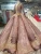 Import LSS1012 real high quality deep v neck hot selling woman ball gown luxury evening dresses from China
